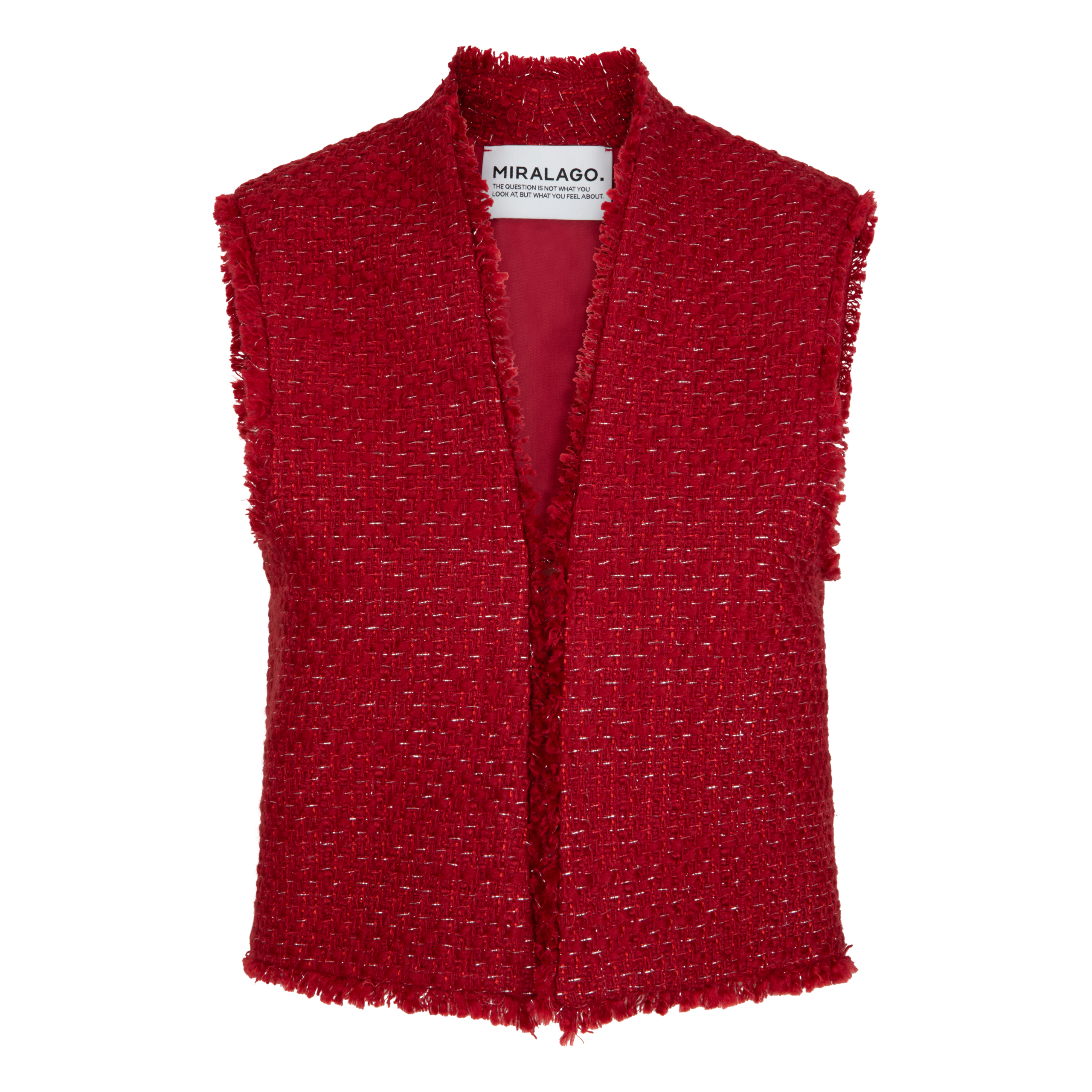 BURGUNDOWA KAMIZELKA